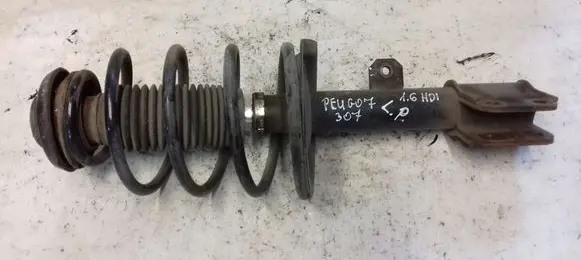 Peugeot 307 Front shock absorber with coil spring