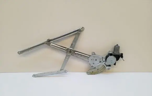 Opel Agila B Front door window regulator with motor 8353063J00 2621003390