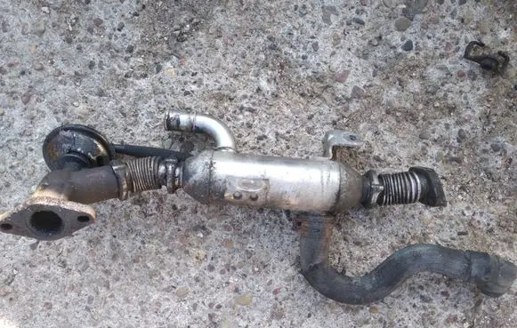 EGR valve cooler