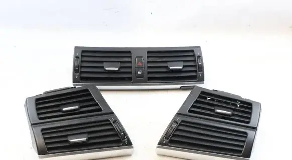 BMW X5 E70 Dash center air vent grill 9210705 9220101 14482110