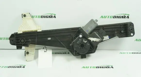 Peugeot 3008 II Rear door window regulator with motor 9810488480
