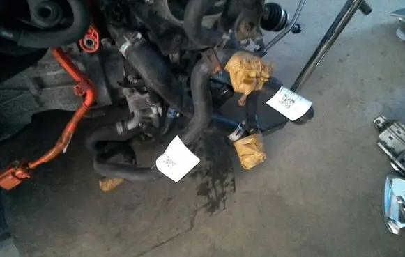 Toyota Prius (XW50) Coolant pipe/hose 8724547430