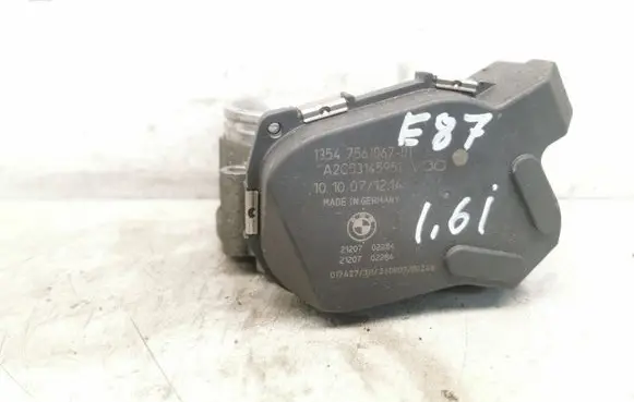 Throttle body valve