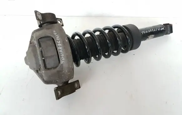 Volkswagen Touareg I Rear shock absorber with coil spring 7L6512021T 804900558286 7L6513029E