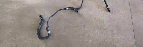 Audi A6 S6 C6 4F Engine coolant pipe/hose 4F0121107AN