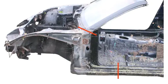 Nissan 240ZX, 280ZX, 300ZX Front quarter panel 
