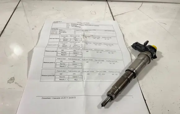 Renault Trafic II (X83) Fuel injector 0445115007 804547 H82409398