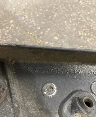 Mercedes-Benz E W211 Rear subframe 2113500092