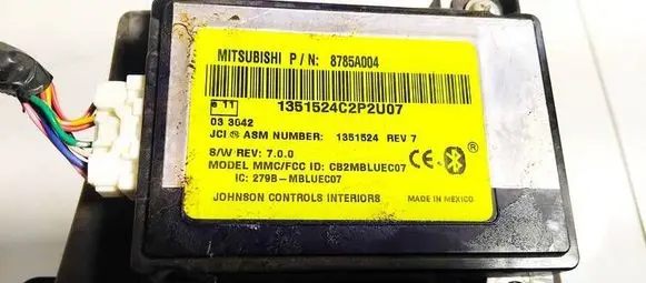 Mitsubishi Outlander Other control units/modules 8785a004 1351524