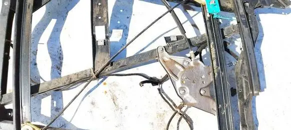 Audi A6 S6 C5 4B Sliding door window regulator with motor