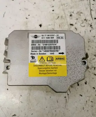 Mini Cooper Countryman R60 Airbag control unit/module 9812297 31981229701H 611158000R