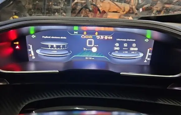 Peugeot 508 II Speedometer (instrument cluster) 9831757780 IMPRK1547902