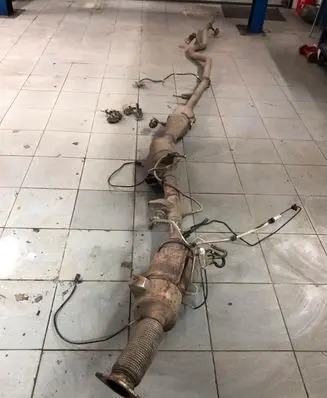 Renault Trafic III (X82) Muffler/silencer 208A03228R