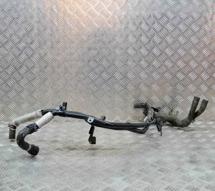 Volkswagen Touareg II Engine coolant pipe/hose 7P6121070BN 7P6121156D