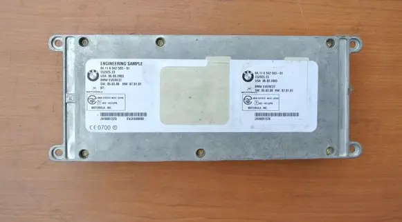 BMW 5 E60 E61 Bluetooth control unit module 6942593