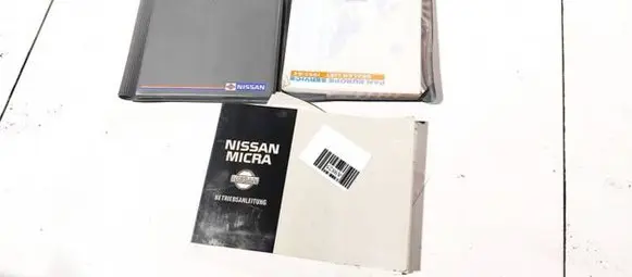 Nissan Micra Owners service history hand book 