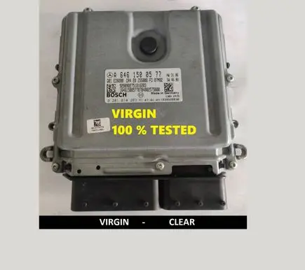 Mercedes-Benz Sprinter W906 Engine control unit/module ECU A6461500577 0281014203