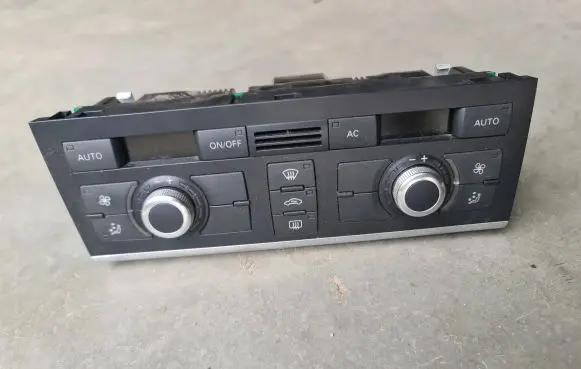 Audi A6 S6 C6 4F Climate control unit 4F1820043AK 4F0910043B 5HB00883355
