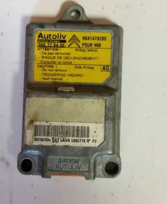Citroen Xsara Picasso Airbag control unit/module 9641478280 550775400