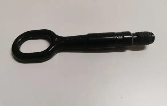 Towing hook eye