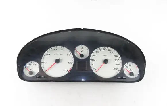 Peugeot 607 Speedometer (instrument cluster) 110008883020 9649677380