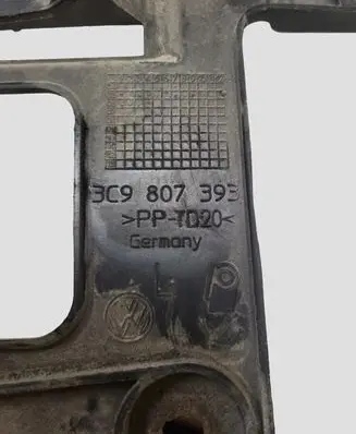 Volkswagen PASSAT B6 Rear bumper mounting bracket 3C9807393