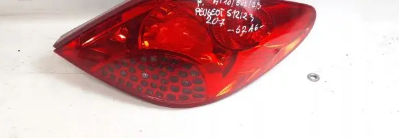 Peugeot 207 Rear/tail lights