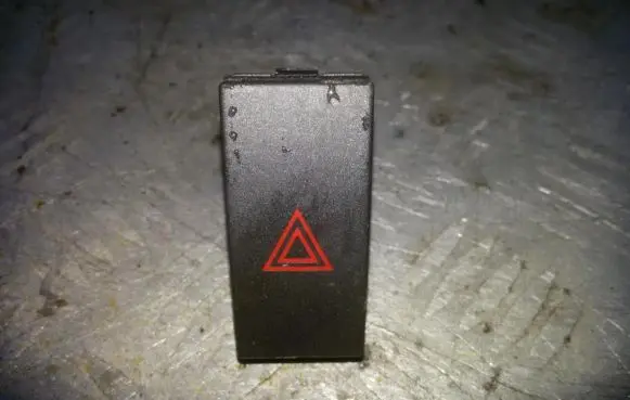 Hazard light switch