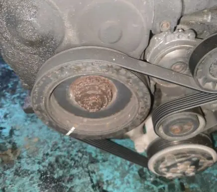 Peugeot 206 Crankshaft pulley