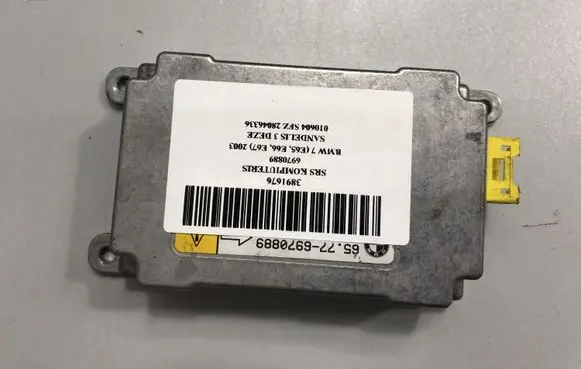 BMW 7 E65 E66 Airbag control unit/module 6970889