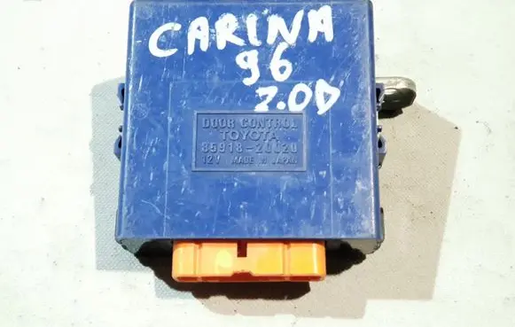 Toyota Carina T210 Door central lock control unit/module 8591820020