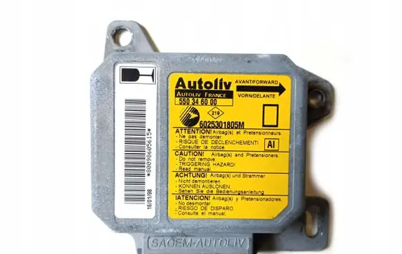 Renault Espace III Airbag control unit/module 550346000