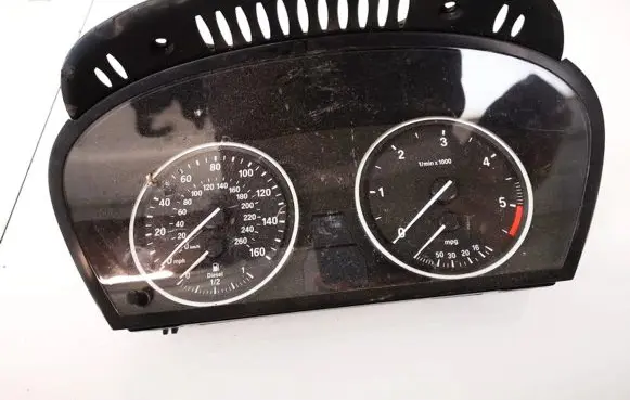 BMW X5 E70 Speedometer (instrument cluster) 62119143836 62.11-9143836