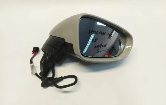 Porsche Taycan 9J1 Front door electric wing mirror 992972235n