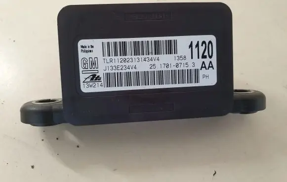 Opel Astra J ESP acceleration yaw rate sensor 13581120