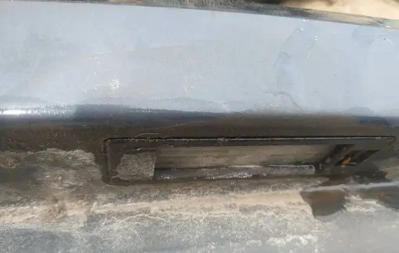 Opel Astra H Number plate light