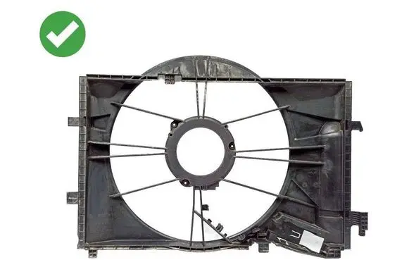 Mercedes-Benz SLK R171 Radiator cooling fan shroud A2035000593 A2035050355 0130706806