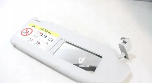 Sun visor clip/hook/bracket