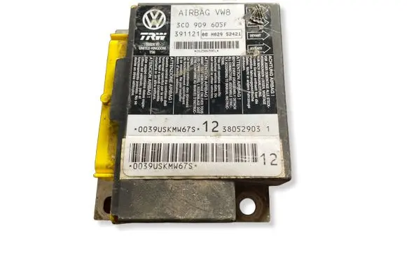 Volkswagen PASSAT B6 Airbag control unit/module 3C0909605F