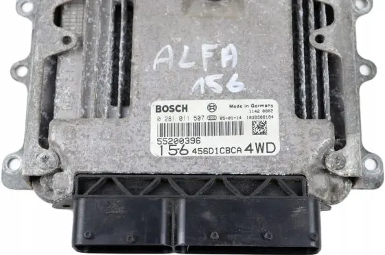 Alfa Romeo 156 Engine control unit/module 55200396 0281011507