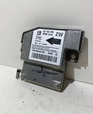 Opel Tigra B Airbag control unit/module 93162255 WT0022218 327963935
