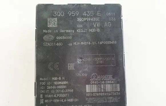 Audi Q2 - Keyless (KESSY) go control unit/module 3Q0959435E
