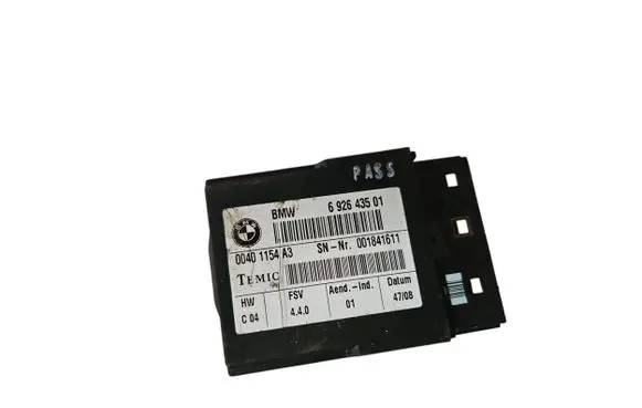 BMW 3 E92 E93 Seat control module 6926435 001841611 00401154A3