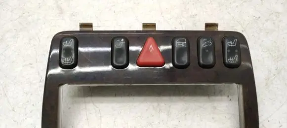 Mercedes-Benz CLK A208 C208 Climate control/heater control trim 2086801936 2108200151 679305
