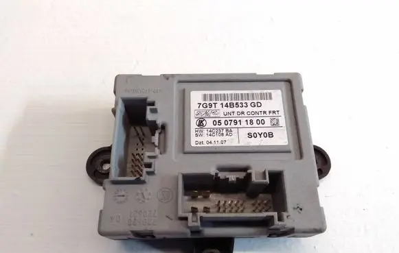 Ford Galaxy Door control unit/module 7G9T14B533GD 0507911800