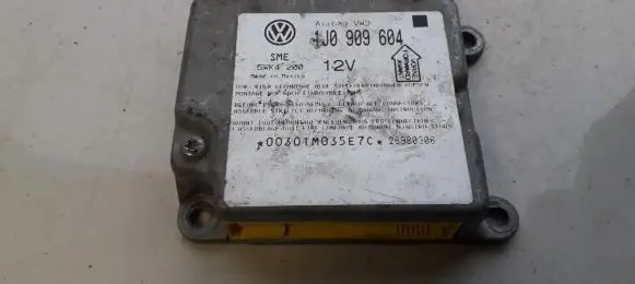 Volkswagen PASSAT B5 Airbag control unit/module 1J0909604 5WK4200