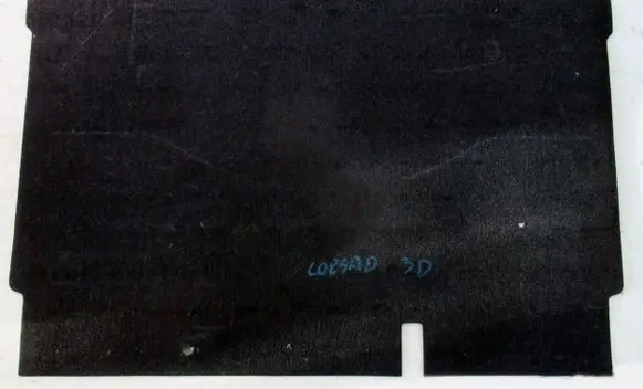 Opel Corsa D Trunk bottom trim panel 