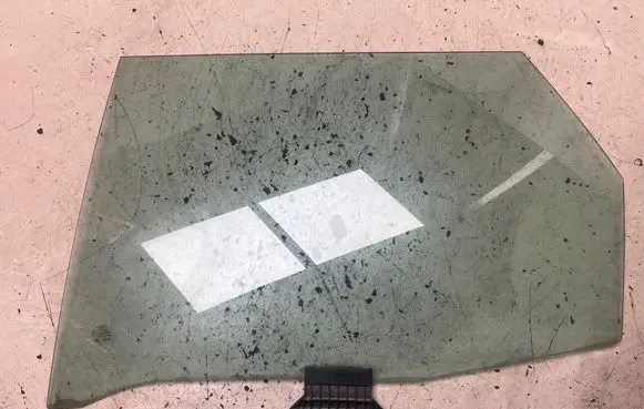 Audi A4 S4 B7 8E 8H Rear door window glass 43R00081 DOT90AS2M30A A011404
