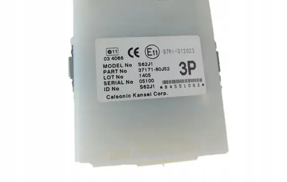Suzuki SX4 Immobilizer control unit/module 3717180j52