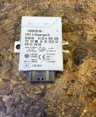 BMW 5 E39 Immobilizer control unit/module 61356905666 110187 05393245